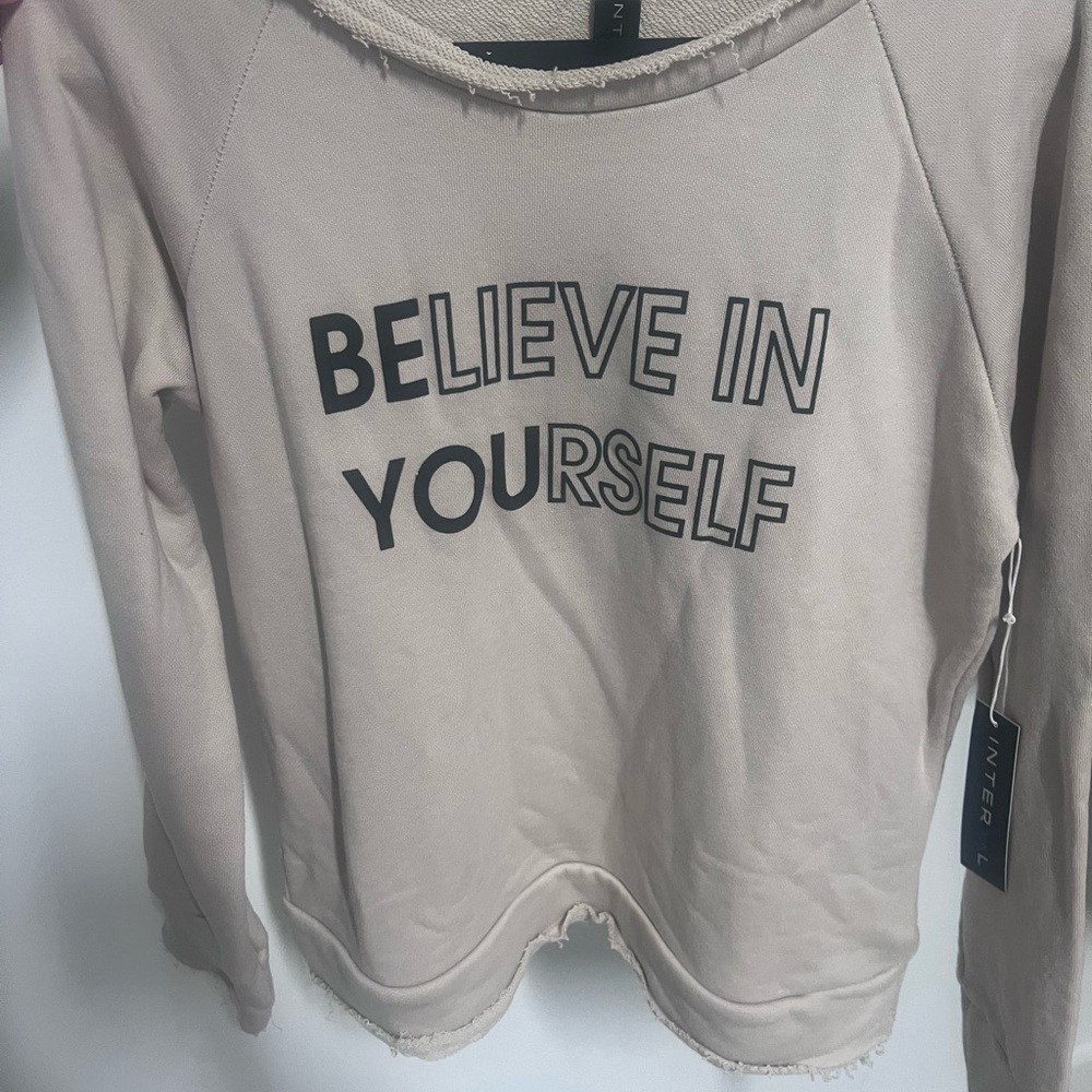 Beige Women's Top
